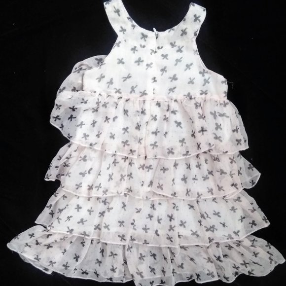 🌺SOLD🌺 "Kanz" Girls 4-Tiered Pale Pink Summer Dress (Size 3T) - Picture 2 of 2
